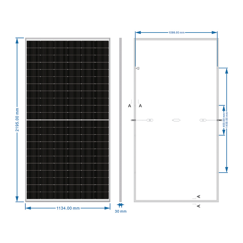 580w Monofacial 2